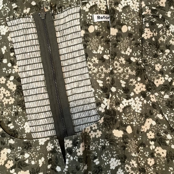 Reformation  Anton Linen Dress   100% linen  size 6 - Picture 9 of 10